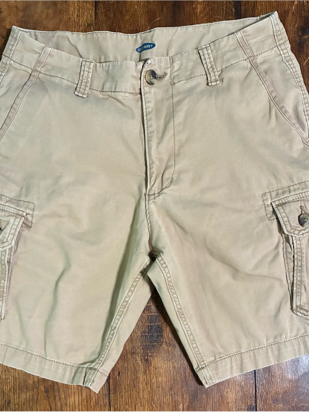 Old Navy Men's Khaki Cargo Shorts